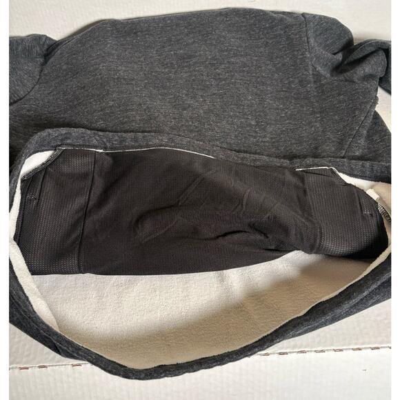 FLX Active Outdoor Hooded Pullover Sweatshirt Heather Charcoal Gray XL - Picture 7 of 12